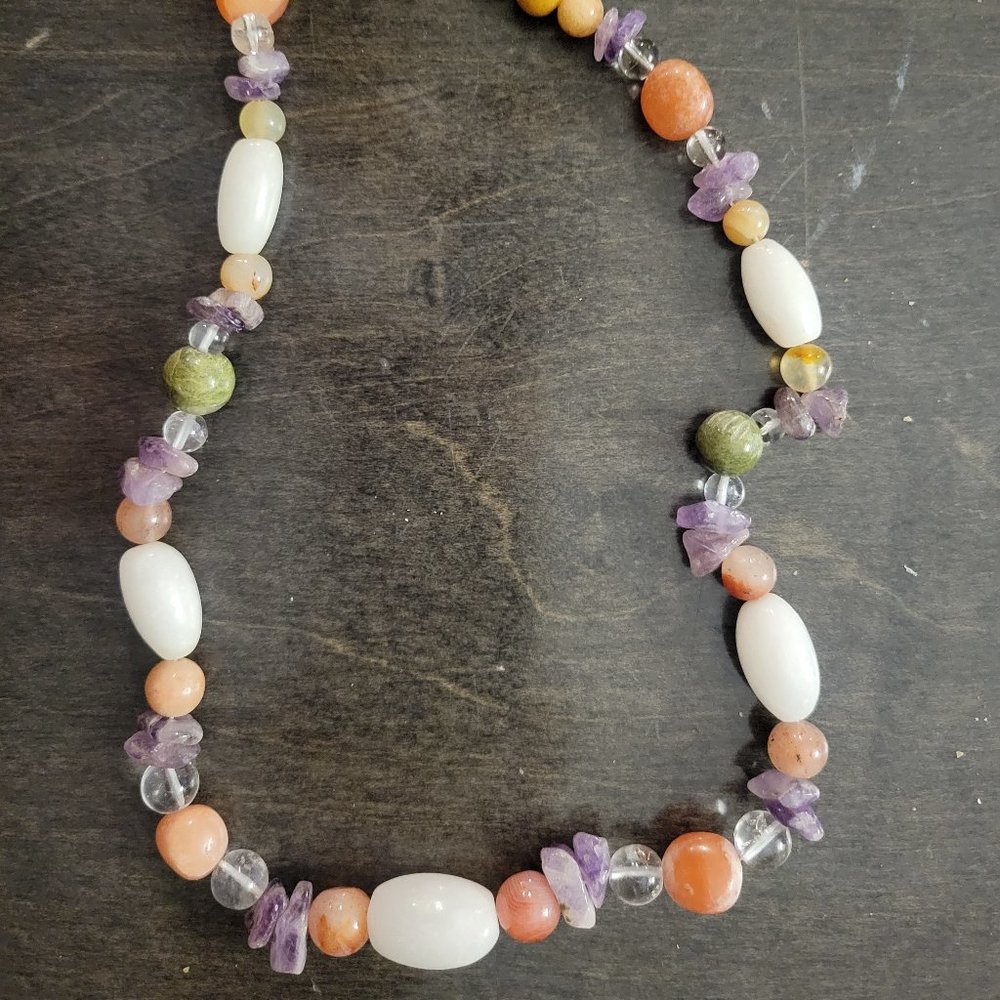 Mixed Stone Necklace